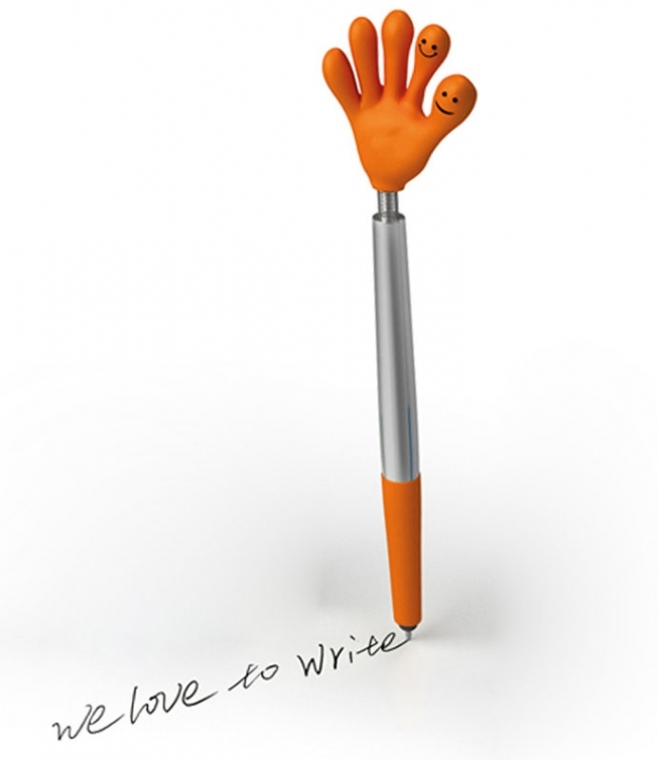 Długopis plastikowy CrisMa Smile Hand