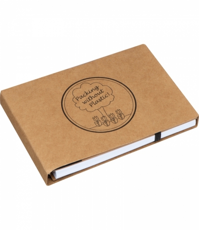 Notatnik w linie z długopisem