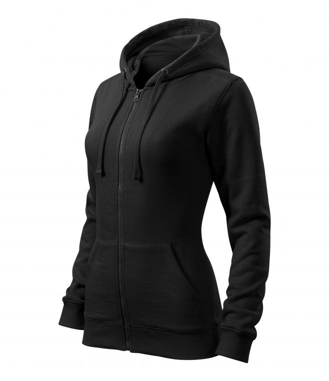 Bluza damska z kapturem<br />Trendy zipper 411