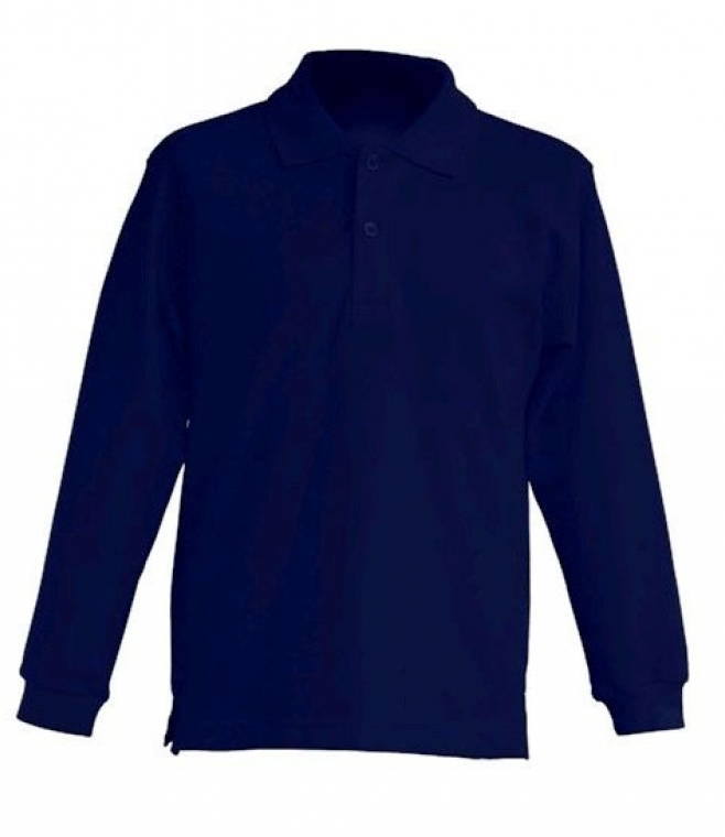 Polo młodzieżowe bawełniane Longsleeve210 kid