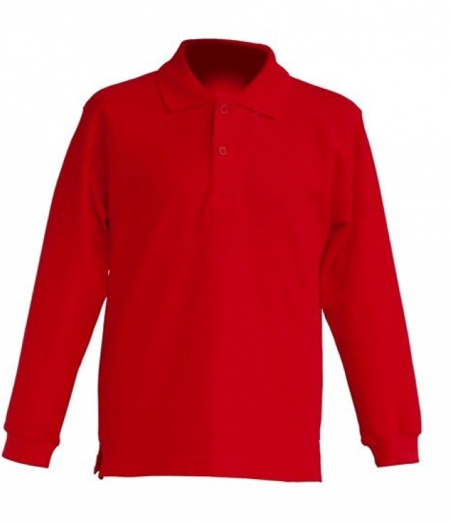 Polo młodzieżowe bawełniane<br />Longsleeve210 kid