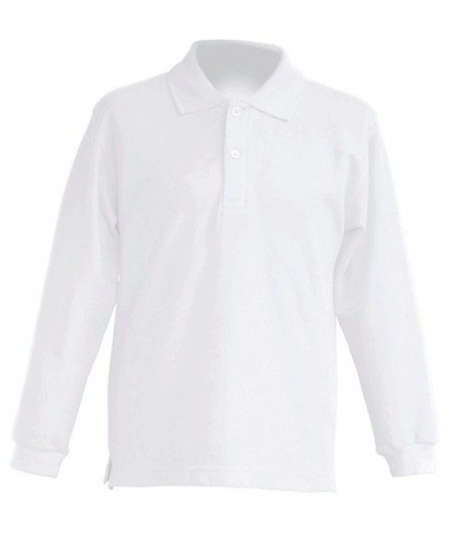Polo młodzieżowe bawełniane<br />Longsleeve210 kid