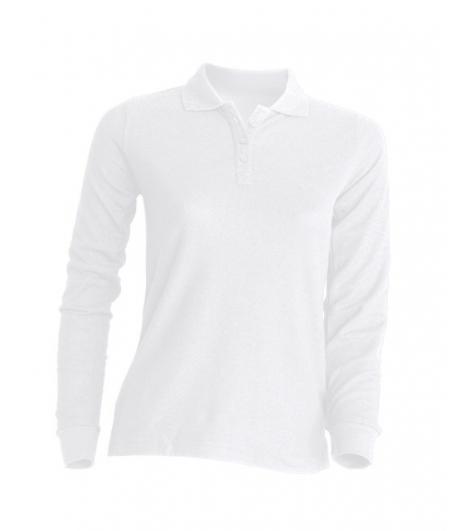 Polo damska bawełniana<br />Lonsleeve200