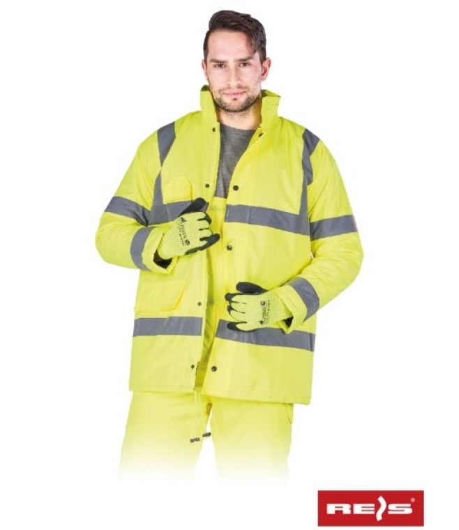 Kurtka ocieplana odblaskowa<br />K-vis