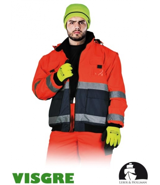 Kurtka ocieplana odblaskowa Viber