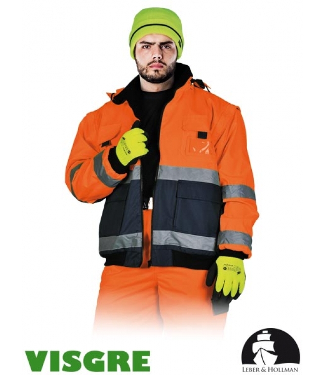 Kurtka ocieplana odblaskowa<br />Viber