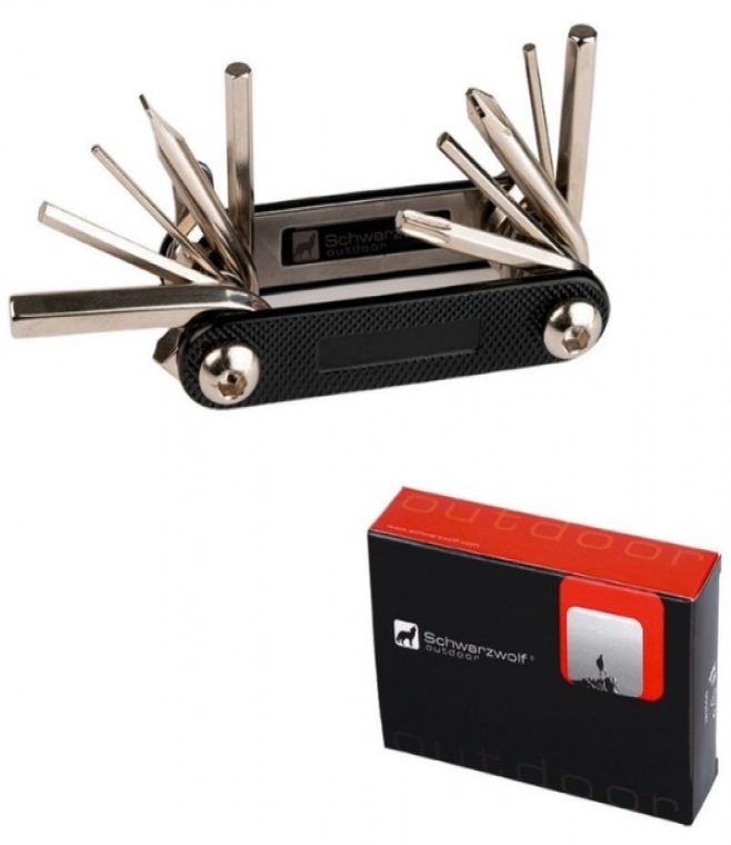 Zestaw narzędzi rowerowych TIBESTI Schwarzwolf