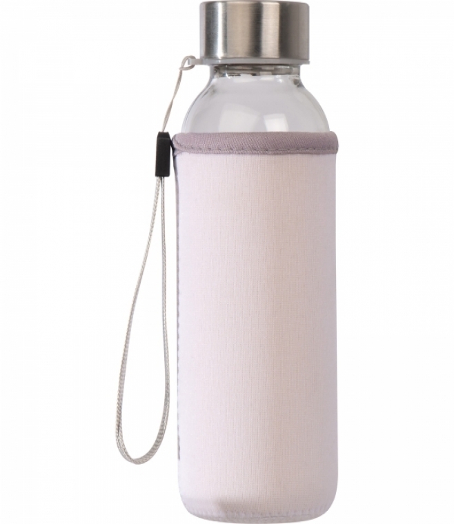 Butelka szklana z pokrowcem 300 ml