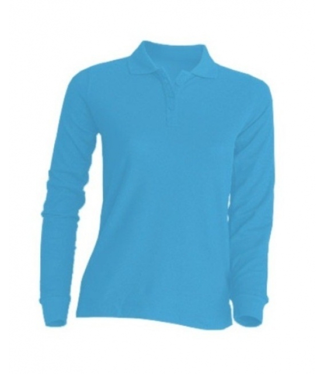 Polo damska bawełniana<br />Lonsleeve200