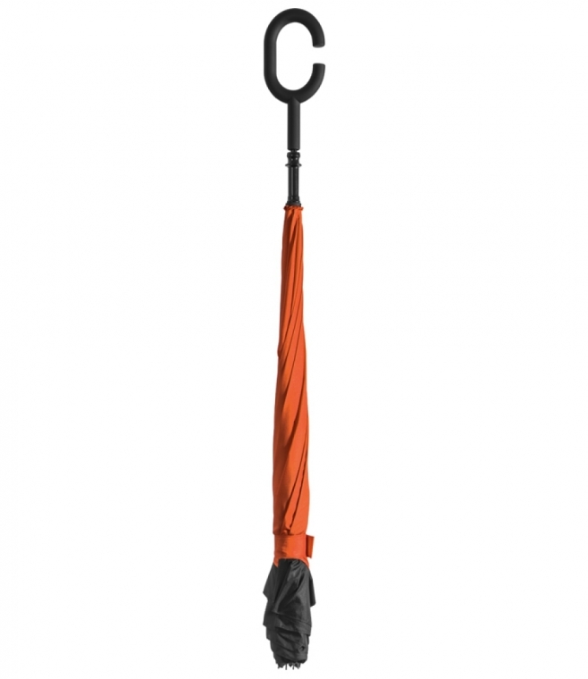 Parasol składany odwrotnie