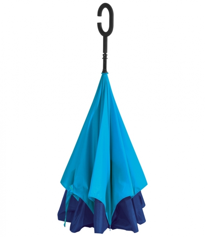 Parasol składany odwrotnie