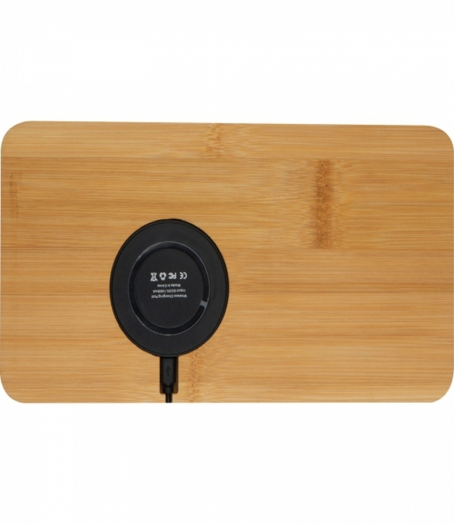 Organizer na biurko z ładowarką indukcyjną