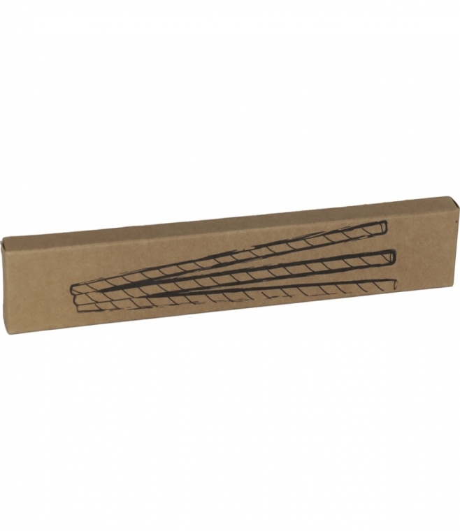 Słomki do napojów tekturowe 10 szt.