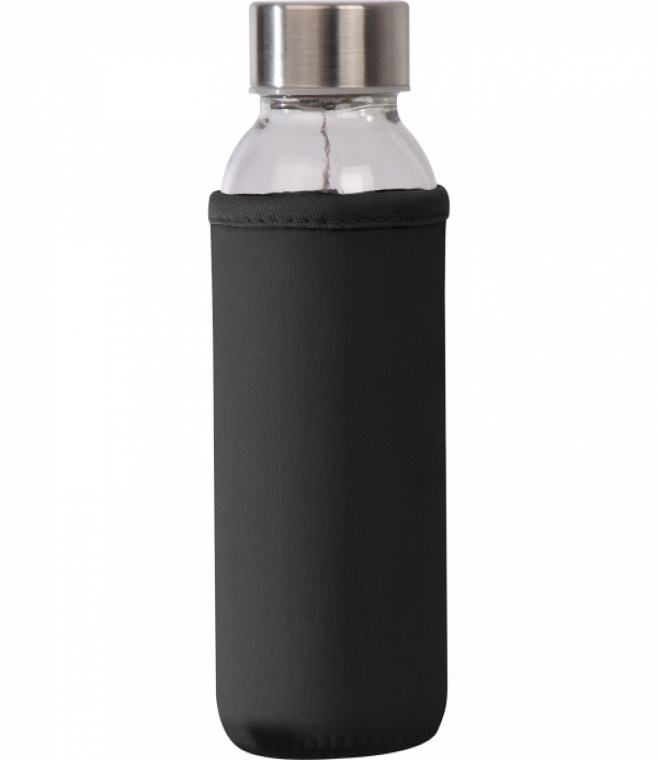 Butelka szklana z pokrowcem 300 ml