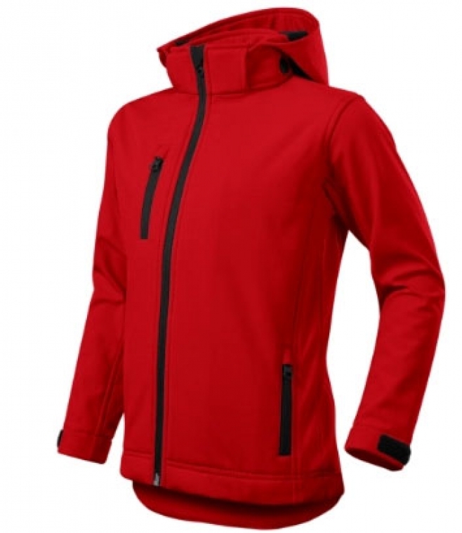 Softshell młodzieżowy z kapturem Performance 535