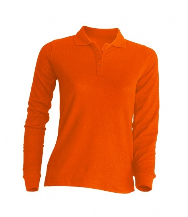 Polo damska bawełniana<br />Lonsleeve200