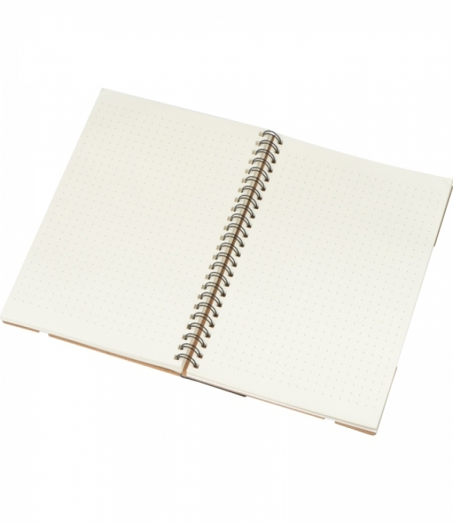 Notatnik A5 w kropki z karteczkami do markowania