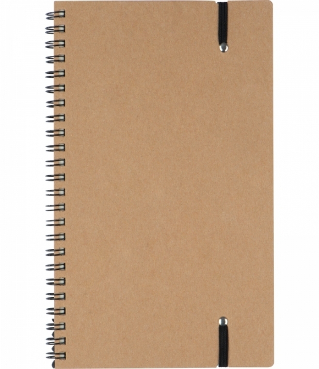 Notatnik A5 w kropki z karteczkami do markowania