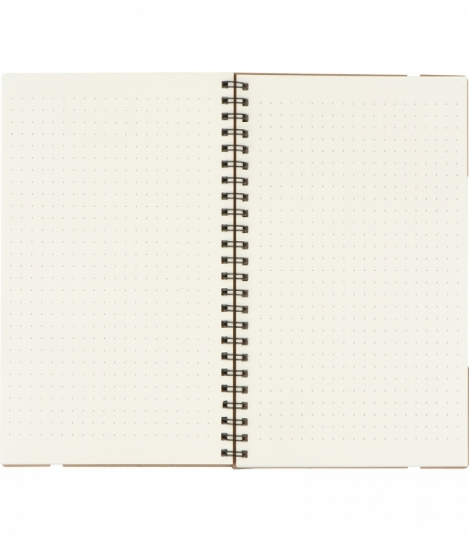 Notatnik A5 w kropki z karteczkami do markowania