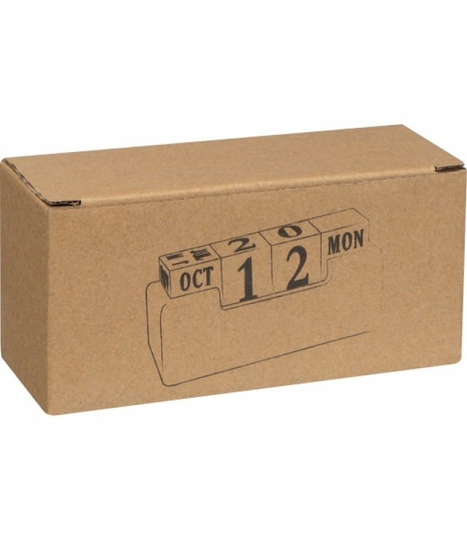 Kalendarz wieczny bambusowy