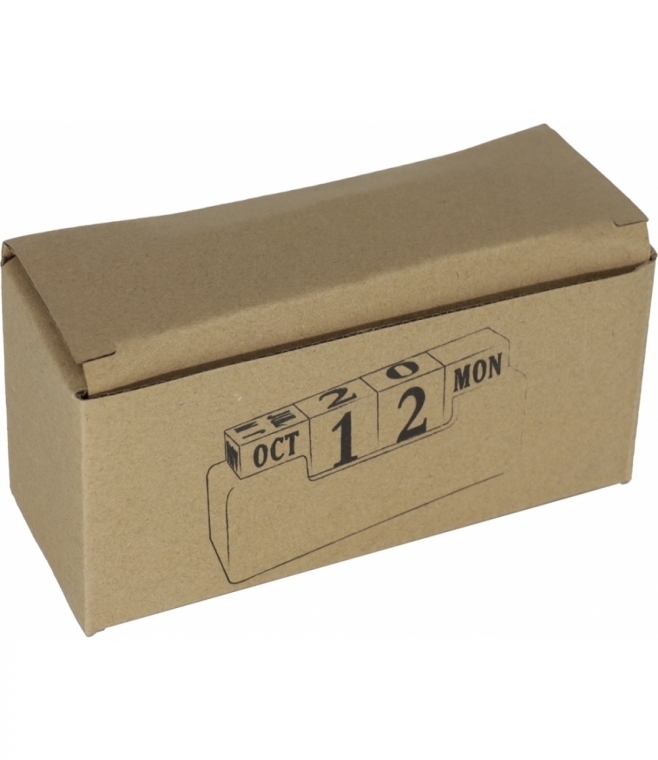 Kalendarz wieczny bambusowy