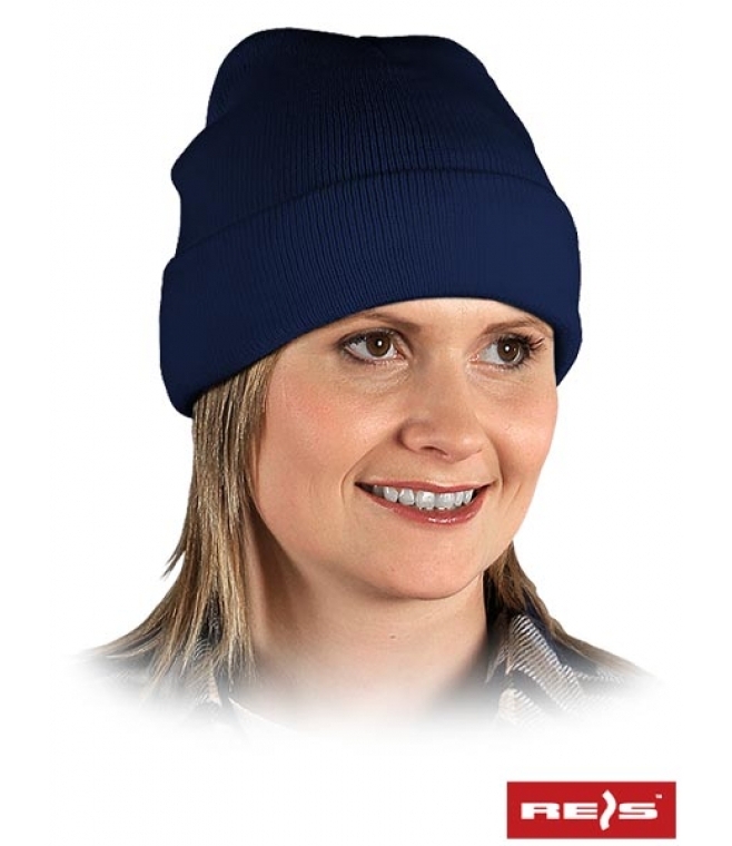 Czapka damska dzianinowa Czbaw