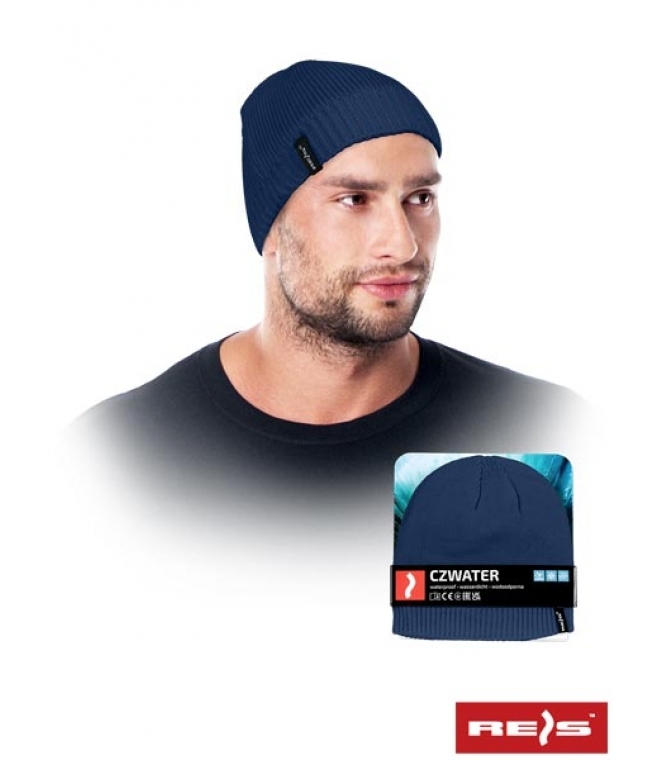 Czapka dzianinowa Wodoodporna czwater