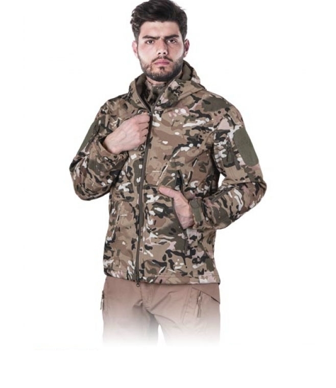 Softshell z kapturem Tg-moss
