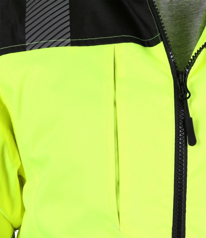 Softshell odblaskowy z kapturem<br />Volter