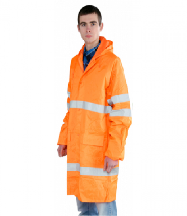 Płaszcz przeciwdeszczowy odblaskowy Saturn