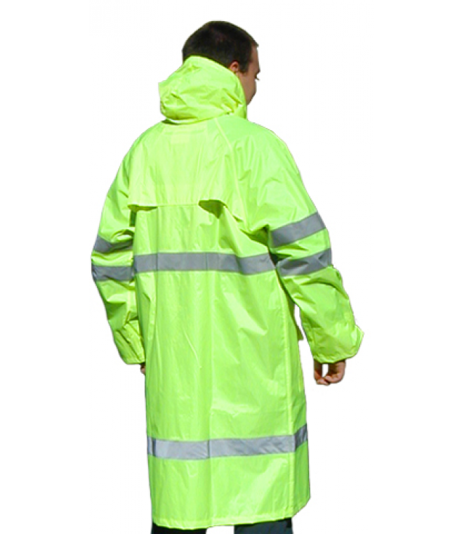 Płaszcz przeciwdeszczowy odblaskowy<br />Saturn