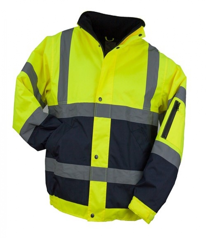 Kurtka ocieplana odblaskowa<br />Hsv-bomber