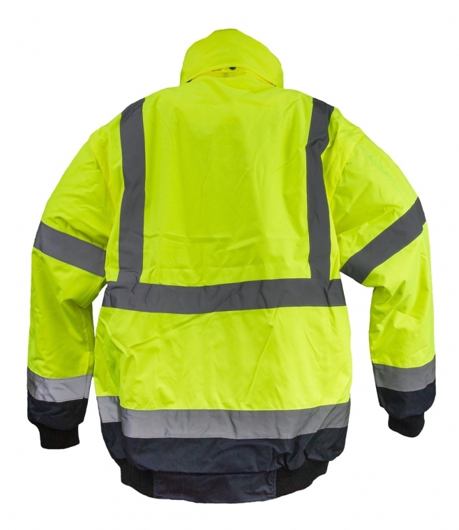 Kurtka ocieplana odblaskowa<br />3 w 1 hsv