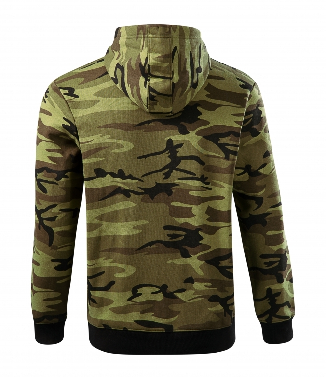Bluza z kapturem<br />Camo zipper c19