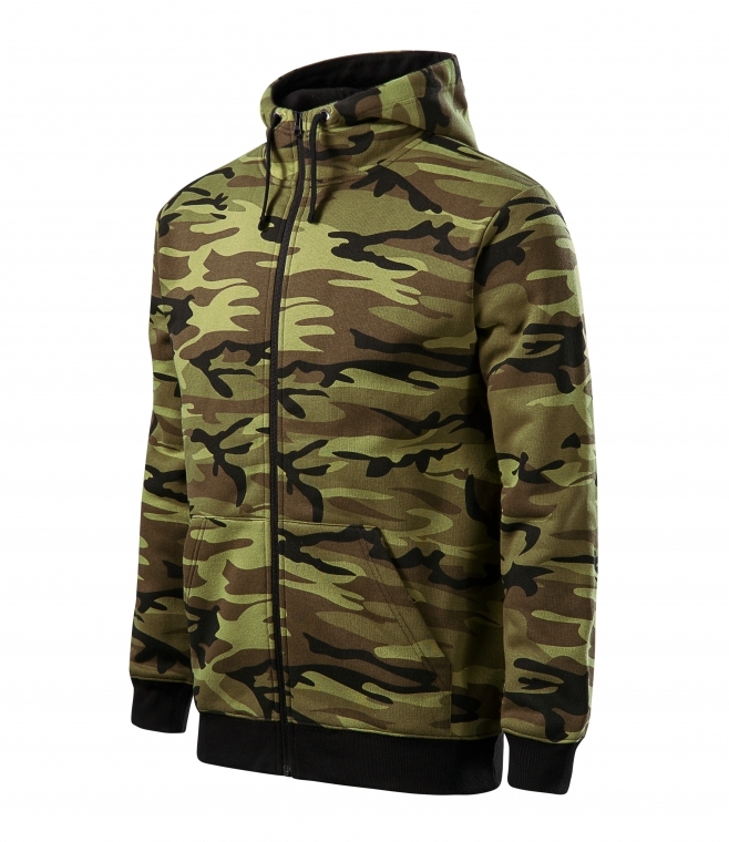 Bluza z kapturem<br />Camo zipper c19