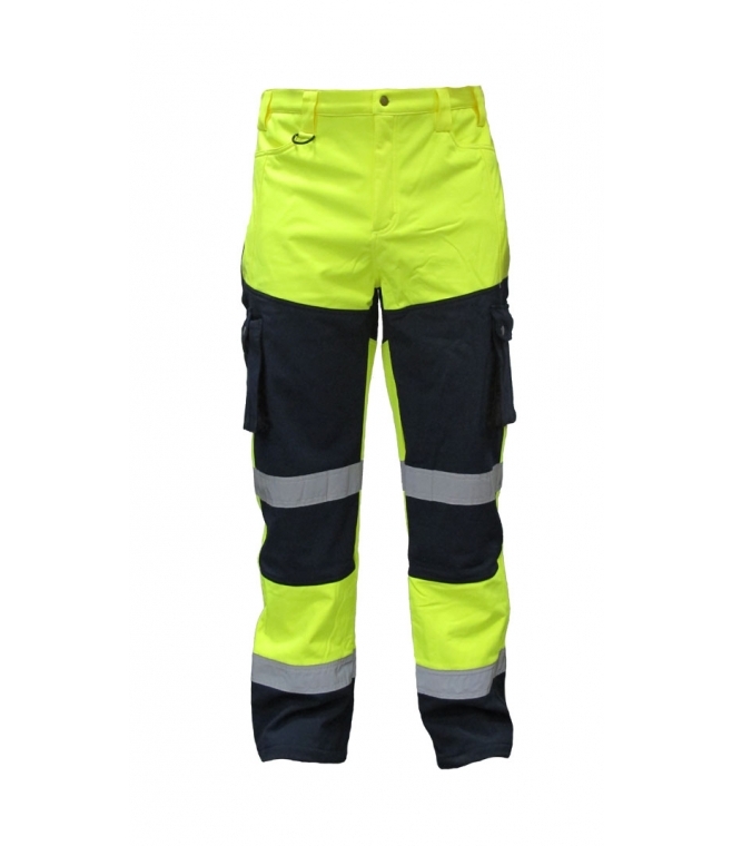 Spodnie robocze odblaskowe softshell Snow hawk