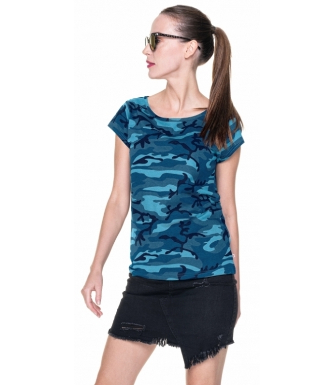 T-shirt damski<br />Camo lady