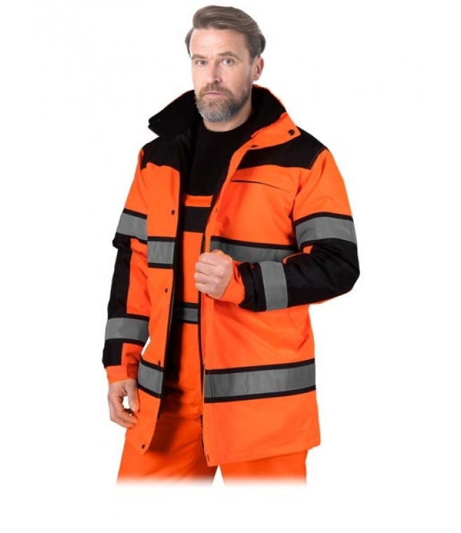 Kurtka ocieplana odblaskowa Milling long