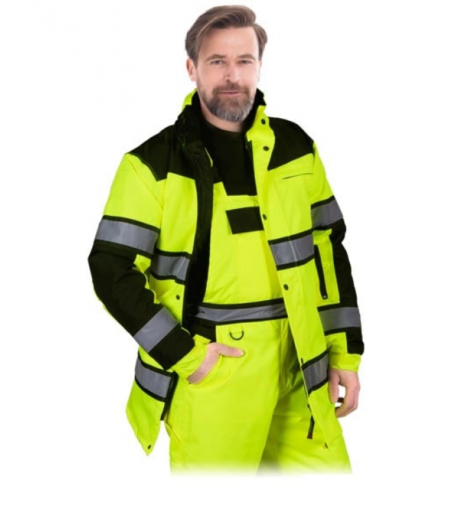 Kurtka ocieplana odblaskowa<br />Milling long