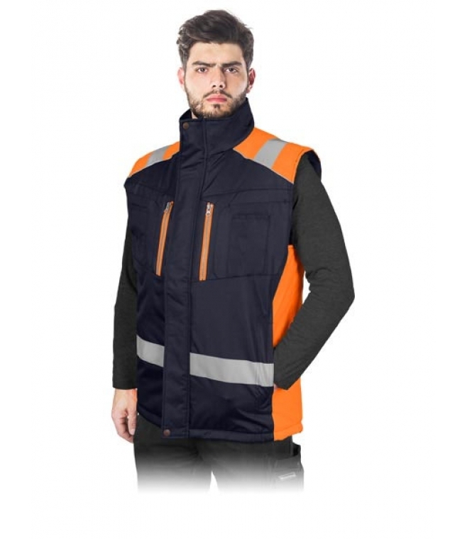 Bezrękawnik ocieplany odblaskowy ASKER