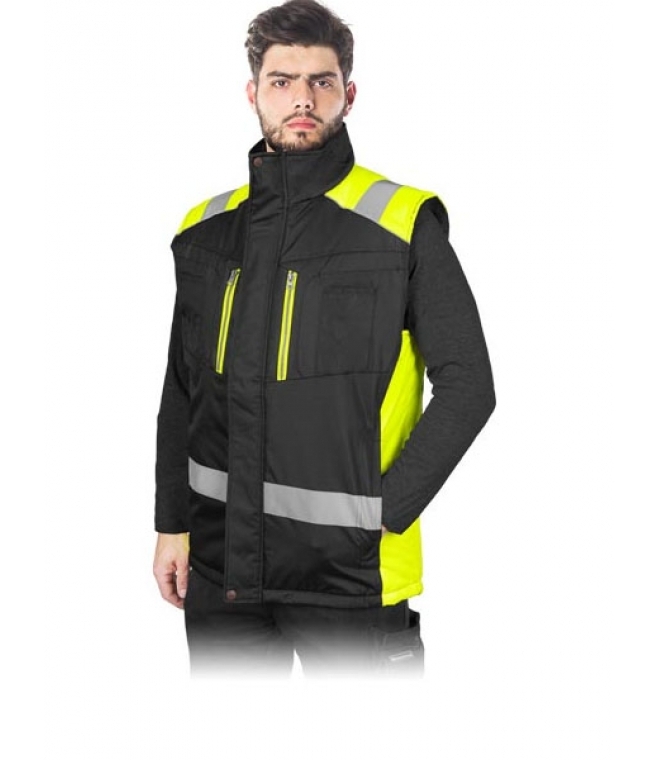 Bezrękawnik ocieplany odblaskowy ASKER