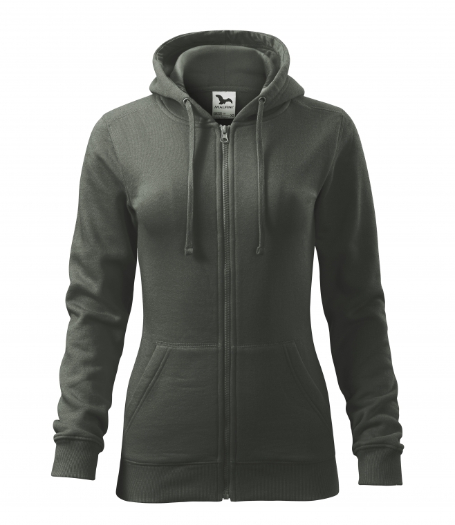 Bluza damska z kapturem<br />Trendy zipper 411