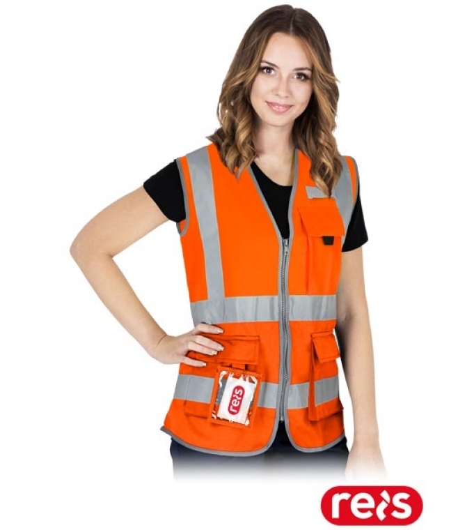 Kamizelka odblaskowa damska<br />KOS-LADY