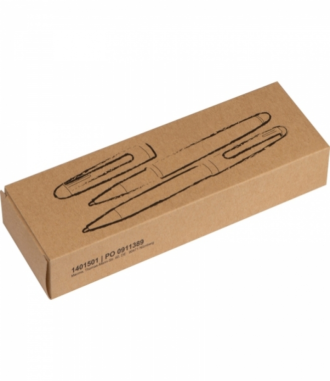 Zestaw piśmienny długopis i pióro wieczne