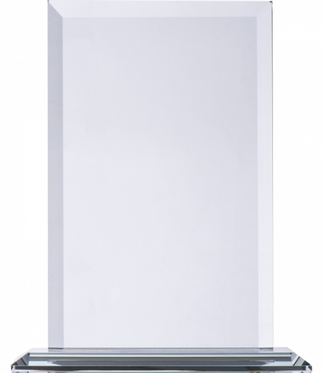 Szklany blok z podstawką