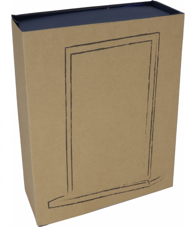 Szklany blok z podstawką