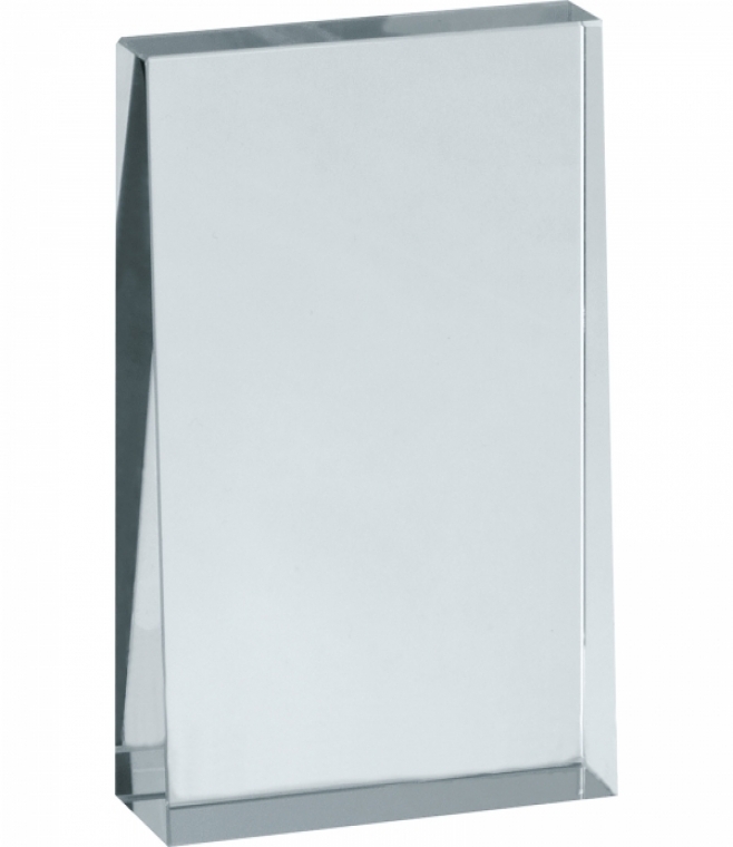 Szklany blok trofeum