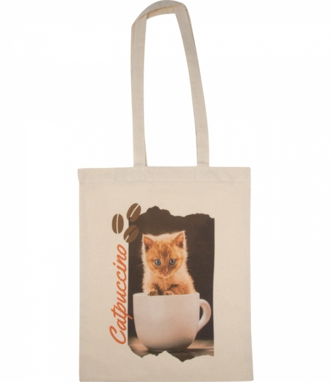 Torba bawełniana z długimi uszami 140 g/m2