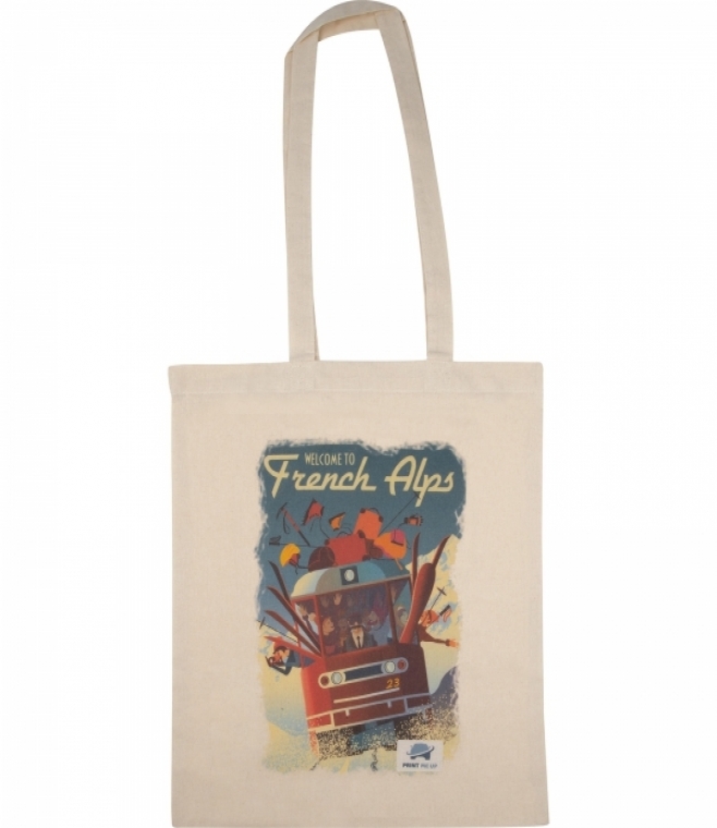 Torba bawełniana z długimi uszami 140 g/m2