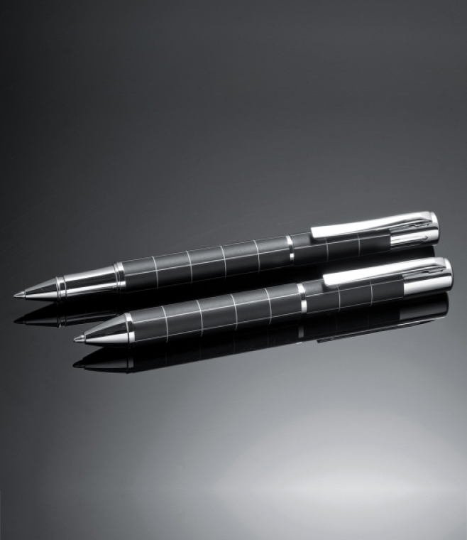Zestaw piśmienny długopis i pióro kulkowe Ferraghini